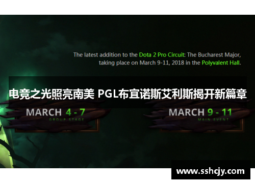 电竞之光照亮南美 PGL布宜诺斯艾利斯揭开新篇章